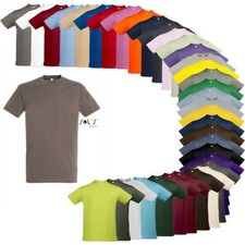 Sols Imperial Herren Männer T-Shirt Rundhals kurzarm Größe S bis 5XL