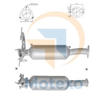 Diesel-Partikelfilter Volvo XC70 2.4TDI 184 Bhp D5244T4 3/07>