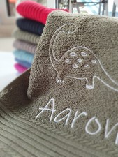 Handtuch 70x140cm Namen Tier