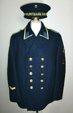 DDR NVA VM 6.GBK Orig. Colani/Tellermütze Uniform Gr. g60 Maat seem. Laufbahn  