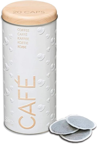 Kaffeepads metalldose für - metalldose,