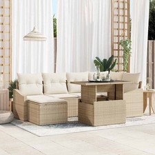 Garten-Sofa-Set 7 pcs