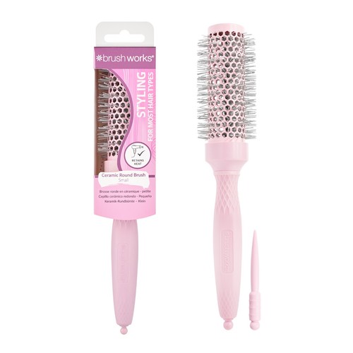Brushworks ceramic round brush - ceramic,