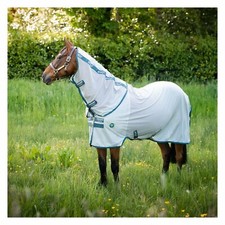Horseware Amigo Ameco Bug Rug Fliegendecke mit abnehmbarem Halsteil Silver/Tea
