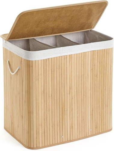 Wäschekorb 150l bambus - 150l, 3