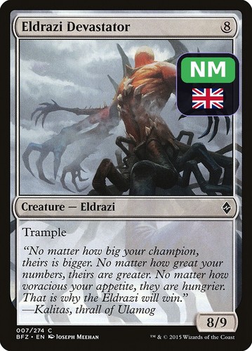 Eldrazi devastator bfz en - eldrazi,