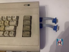 ?️ 2 x Commodore 64 / C 64 Joystick & Mausportverlängerung  / Portschutz ?️