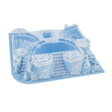 1x Lego 3D Bau Platte 48x48 hell blau groß Belville Schloss 7577 33214pb01