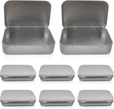 8 Stücke Metalldöschen