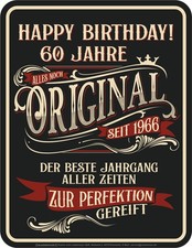 60.Geburtstag-Schild 60 Jahre