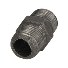 Temperguss-schwarz-Doppelnippel 10 Stk.