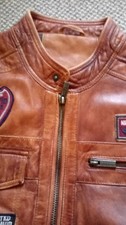Herren lederjacke größe l - lederjacke,,