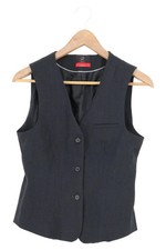 GREIFF Herren Anzugweste Grau Gr. 44/XS Business Elegant Weste