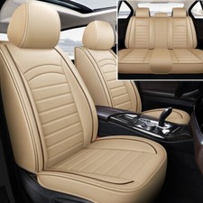 Luxus Leder Auto Sitzbezüge Voller Satz Vordere Hintere Reihe Kissen für Dodge