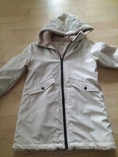 Zara Mädchen Regenmantel Beige  mit Teddy Fleece Gr.164 13/14 Jahre Neu