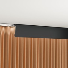 2m GARDINENBLENDE Weiß