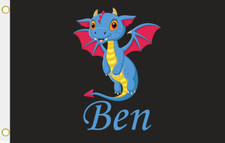 Fahne Flagge lustiger Drache