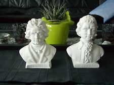 Beethoven- und Mozartbüste