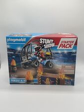 PLAYMOBIL 70820 Starter Pack Stuntshow Quad mit Feuerrampe Spielset, Mehrfarbig