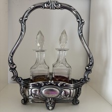 Jugendstil Menage Essig Öl