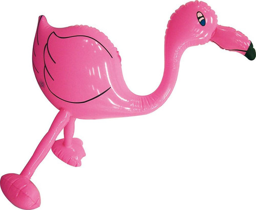 Aufblasbarer pink flamingo - aufblasbarer,