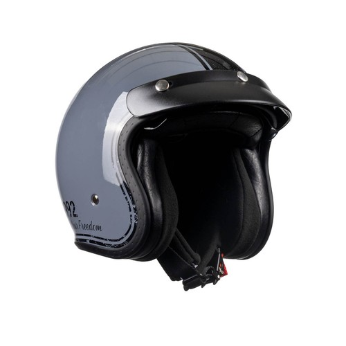 Offener retro motorradhelm - offener, retro-motorradhelm
