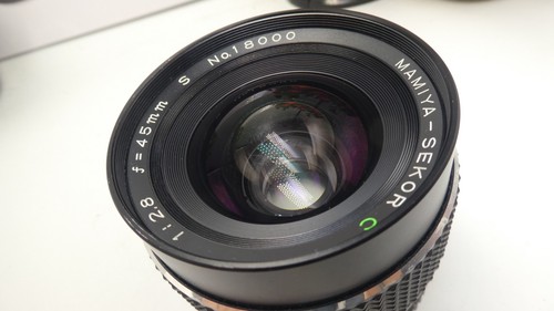 Mamiya sekor 45mm 8 - c, f2.8