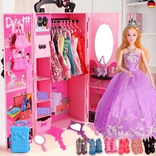 UCanaan Puppen Kleiderschrank