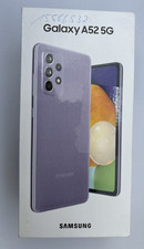Samsung Galaxy A52 5G 128GB -TOP- geprüft - ohne Simlock - inkl. Ledertasche OVP