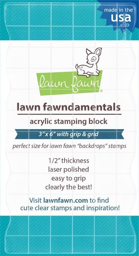 Lawn fawn acryl stempelblock - lawn, fawn,