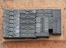 Vignetten Rahmen Ecken Stempel Bleiornamente Handsatz Stempel Schmuck