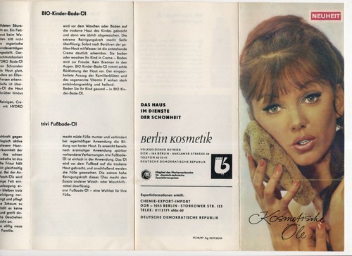 Prospekt kosmetische öle bio - prospekt,
