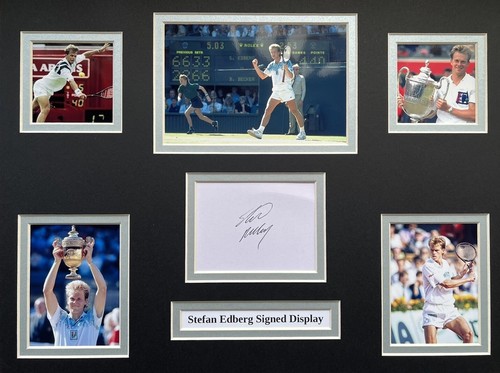 Tennis stefan edberg signiert - edberg,