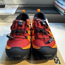 Salomon XA Pro V8 CSWP L472838 Rot Gr. 34 Wasserdicht Wechselfußbett Neu