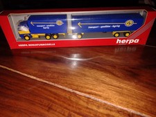 Scania Gliederzug Spedition ASG Schweden Modell von Herpa. Art.  140652