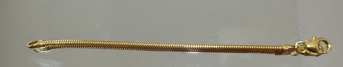 Schlangenkette gold 333 - gold,