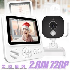 Babyphone mit Kamera Baby Monitor 2,8 Zoll LCD Akku Temperatursensor Nachtsicht