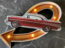LED Schild Chevy Bel Air 26 x
