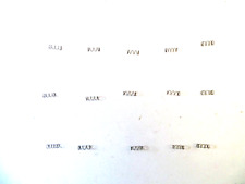 Piko N 15x Kupplungsfedern 6mm / 2mm Feder Federn Restbestand 1:160 Neuteile DDR