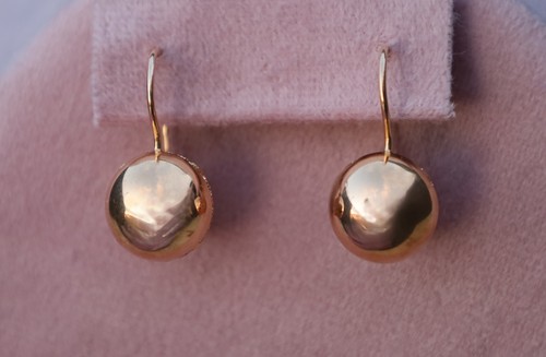Goldohrringe rotgold gold - goldohrringe,