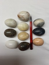 10 Steineier Ei Stein Osterei