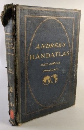 Andrees allgemeiner handatlas - andrees,