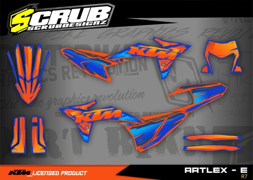 Dekor ktm exc excf - dekor,