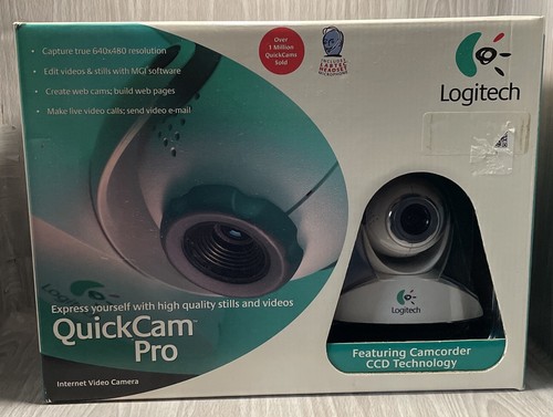 New logitech quickcam - new,