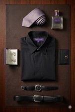 Elegantes schwarzes Shirt