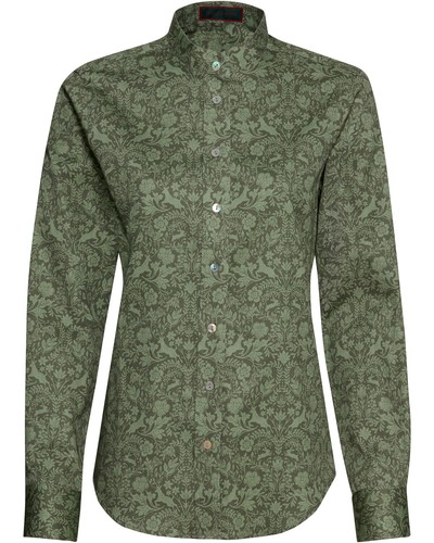 Reitmayer stehkragenbluse mit - reitmayer,