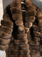 Luxuriöser Echtpelzmantel