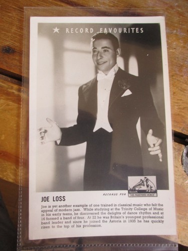 Joe loss bandleader record - loss, &