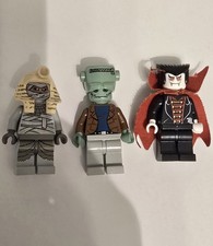 Lego Minifiguren Frankenstein, Vampir & Mumie aus  den Sets 1381/1382/1383 