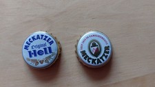 2 verschiedene Kronkorken Meckatzer